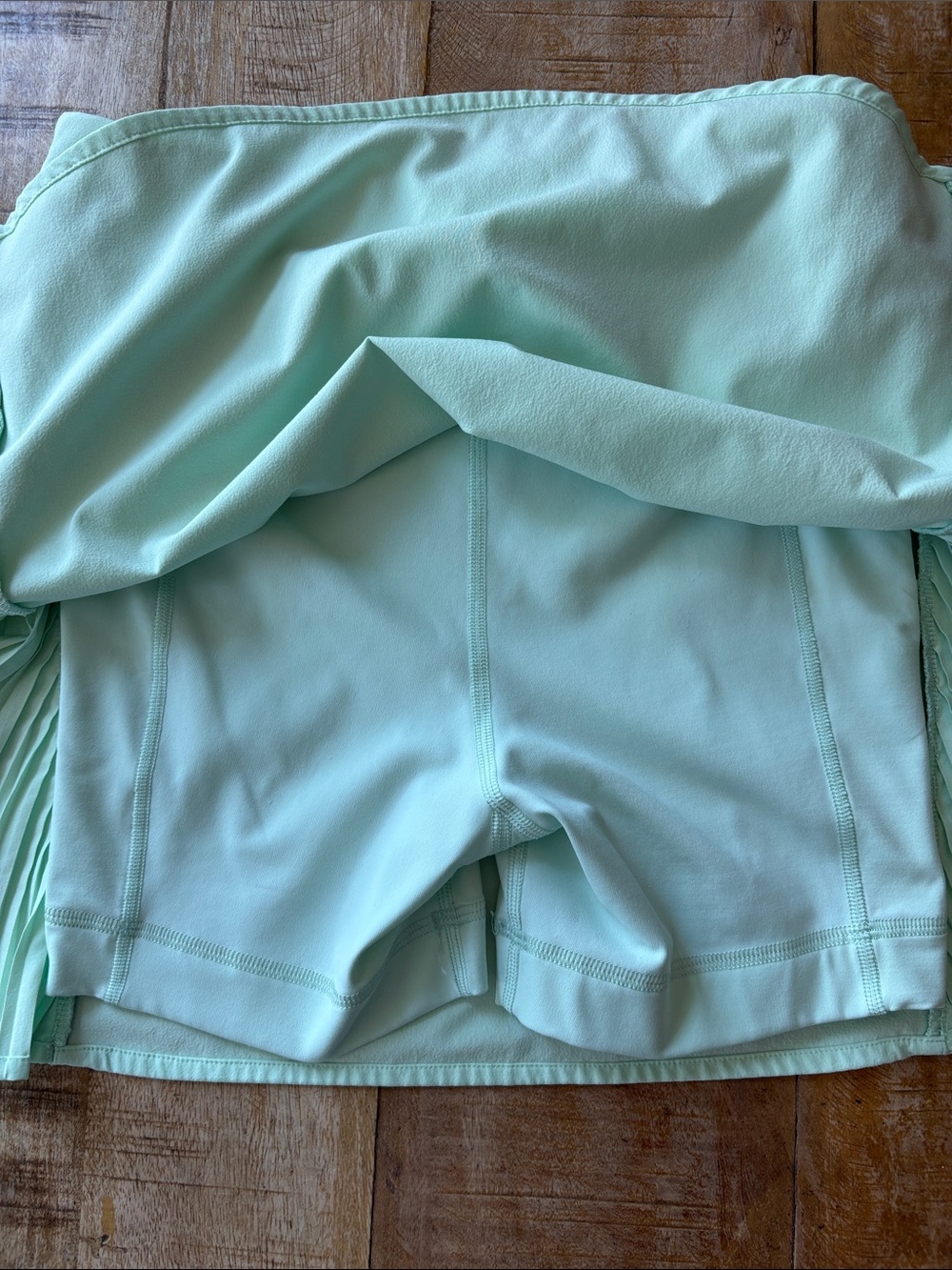 lululemon athletica Mint Green Athletic Pleated Skirt size 2 - Picture 7 of 10